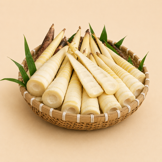Baah Gaaj Meghalaya — Cleaned Whole Tender Bamboo Shoots